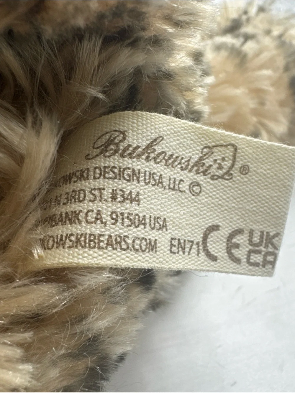 Vtg Bukowski Swedish Design Maciek Cat Kitten Tabby Plush Stuffed Animal